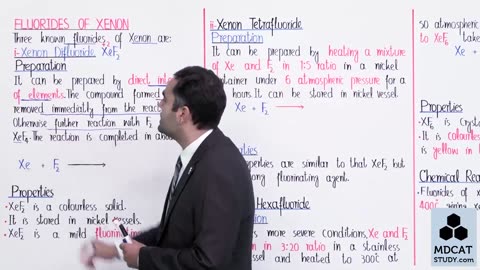 LEC#16 COMPOUNDS OF XENON