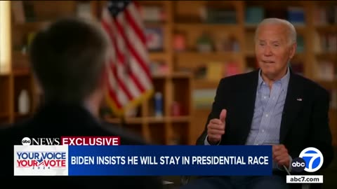 Biden insists he will stay in presidential race