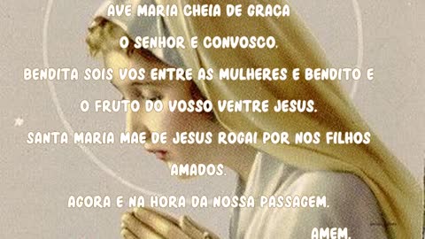 Oração da Manhã - Ave Maria 🙏🏻