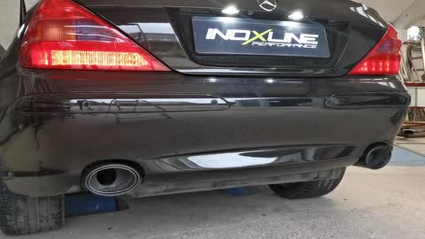 SL600 R230 - Valve exhaust - Inoxline performance