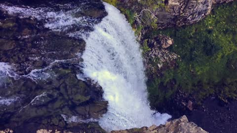 Waterfall Stream Drop Deep Creek Cascade Water