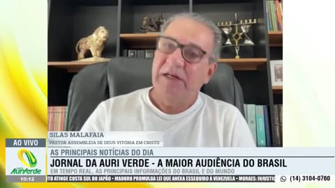 Silas Malafaia critica Moraes e chama Pacheco de “frouxo, covarde e omisso”