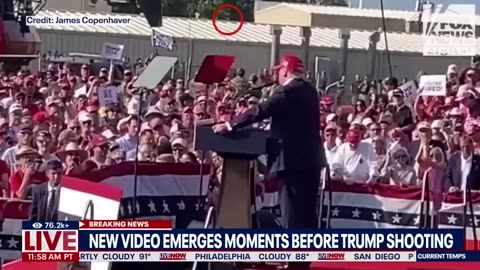 NEW VIDEO POV of alleged Trump rally shooter moving across roof from stage LiveNOW FOX 72