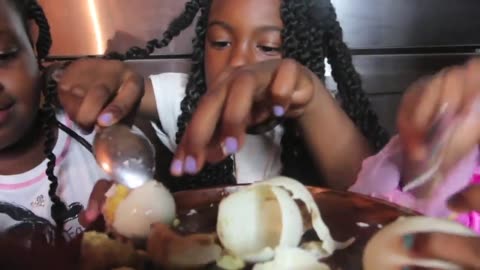 Black Children Seeing Balut(Boiled Baby Duck Eggs) for the 1st Time‼️