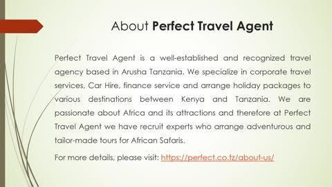 Travel Agents in Arusha, Tanzania
