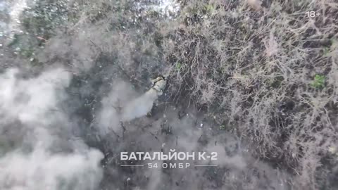 Ukrainian K-2 battalion drones hit Russian soldiers after failed assault