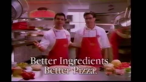 Papa Johns Pizza Commercial (1998)