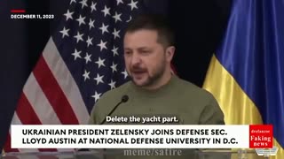 Donald Trump Jr: Wow, a really honest, powerful pitch from Zelensky asking for American aid 🤣🤣🤣