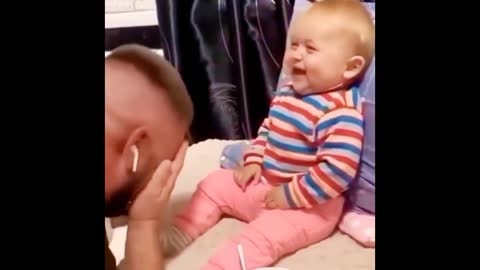 Baby's very cute video baby laughs a lotbaby funny video