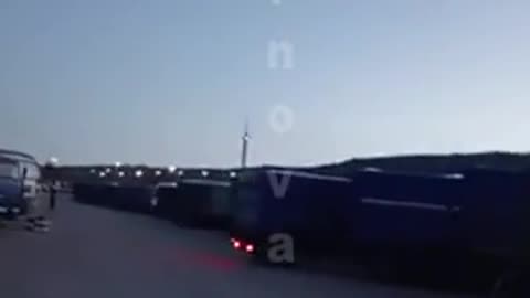 Ukrainian Lyutyi kamikaze drones fly in swarm toward Russian Black Sea port infrastructure
