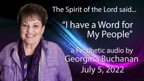 A Word for My People - A prophetic audio by Georgina Buchanan