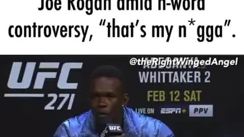 UFC Champion Israel Adesanya DROPS MIC on media.Adesanya Gives Strong Defense of Joe Rogan: