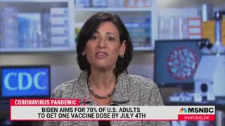 MSNBC Analyst Suggests CDC Official Offer 'Prize Drawing' For Vaccinated Americans