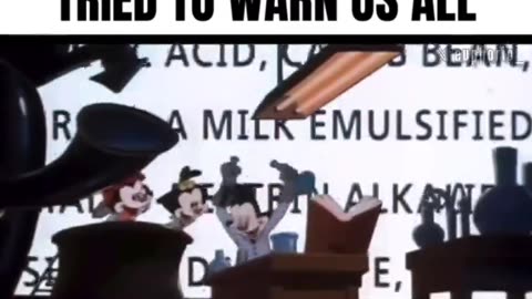 ANIMANIACS “BE CAREFUL WHAT YOU EAT”