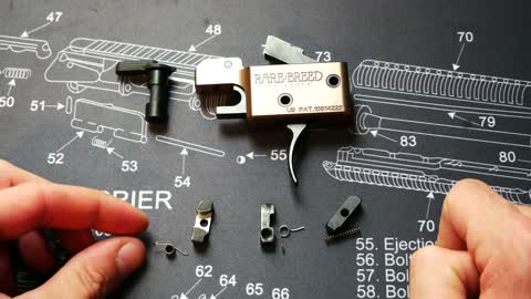 RareBreed Trigger Bar fix from Militia State Armory