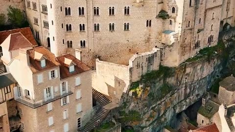 One of the largest tourist spots in France is the ancient town of Rocamadour.