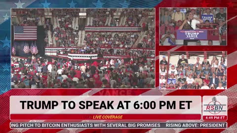 WATCH: Pre-Program Speakers at President Donald J. Trump Rally in Harrisburg, PA - 7/31/24