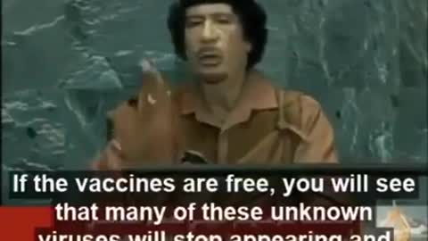 WATCH:Did Gaddafi of Libya predict Corona Virus?