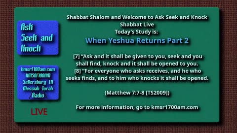 When Yeshua Returns Part 2