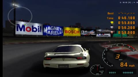 Gran Turismo 3 - License Test A-5 Gameplay(AetherSX2 HD)