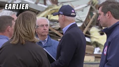 Joe Biden delivers remarks in Kentucky following tornado outbreak