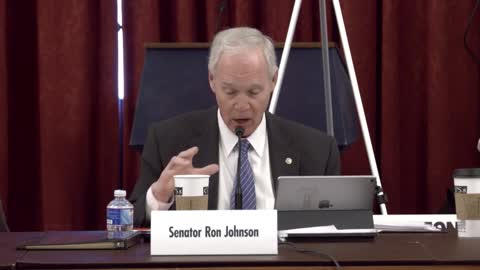 COVID-19: A Second Opinion - Senator Ron Johnson on the death of a 9 year old from the vaccine