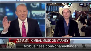 Kimbal Musk ignores question on Teslas future