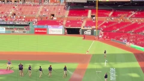 Inside View of Busch Stadium