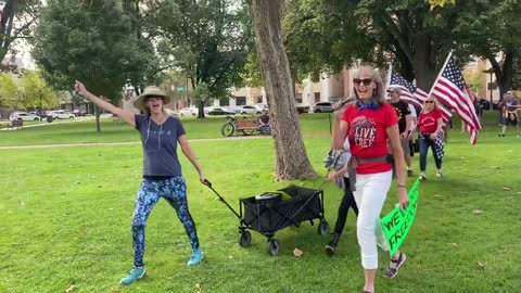 🇺🇲 BOISE, IDAHO PROTEST AGAINST VACCINE MANDATES