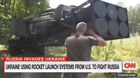 CNN reported that the afu are are using American MLRS HIMARS to shell Donbass.