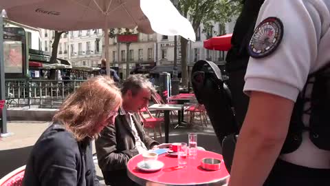 French police checking for vax passports