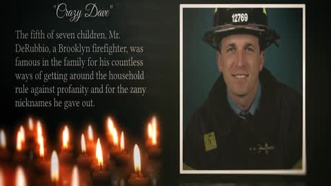 Honoring and remembering David P. DeRubbio, 38, Fire Department of NY | Firefighter, Engine 226