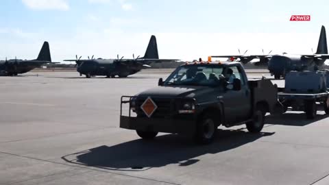 AC-130J Ghostrider Gunship in Action - Firing All Its Cannons(1)