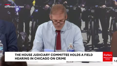 JUST IN- Jim Jordan Rails Against 'Soft On Crime Policies' In Chicago