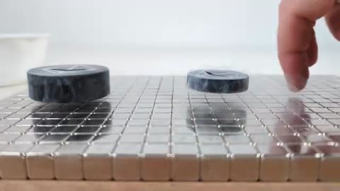 Supercooled Magnetic LevitationL Magnetic Games