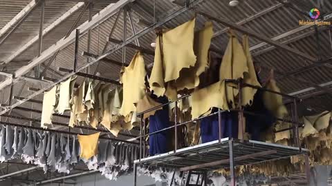 Amazing Process of Processing Cowhide Leather Into Fashion Accessory. You Have Never Seen Before