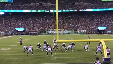 NY JETS Sam Darnold first touchdown ever