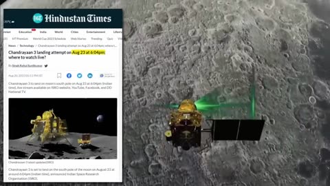 INDIA'S Moon Mission-Chandrayaan 3 & Where is Russia's Luna 25