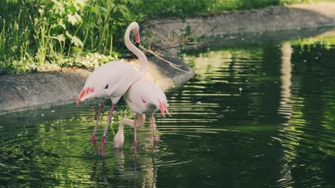 Romantic of Flamingo