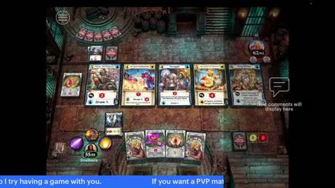 Hero Realms Pit Fight part 2 Live wizard demon