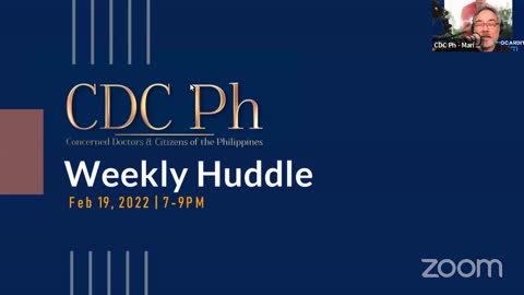 CDC Ph Weekly Huddle February 19, 2022 Dear DOH: My-ocarditis or Your-ocarditis?