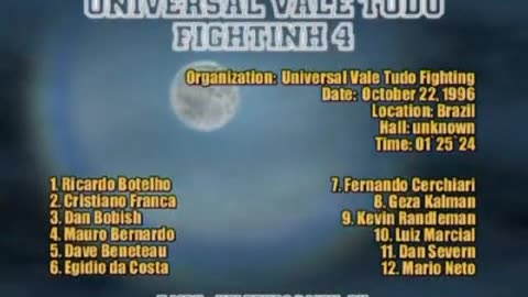 Universal Vale Tudo Fighting 4 10-22-96