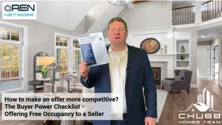 How Can I Make My Offer More Competitive - Offer Seller Free Occupancy (Seller Rent Back)