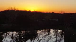 MY last spring equinox sunset in Ohio 3/20/2022
