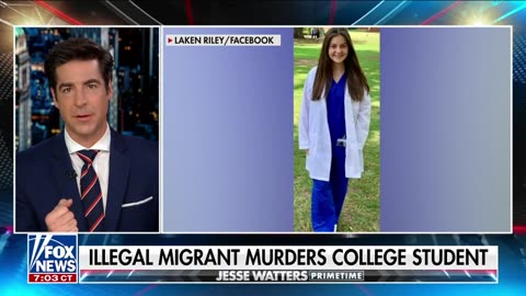 Jesse Watters: Biden couldn't bring himself to say Laken Riley's name