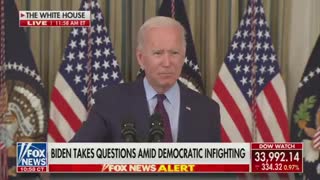 Biden's Brain BREAKS - Says Stalking Female Senators in Bathrooms is "Part of the Process"