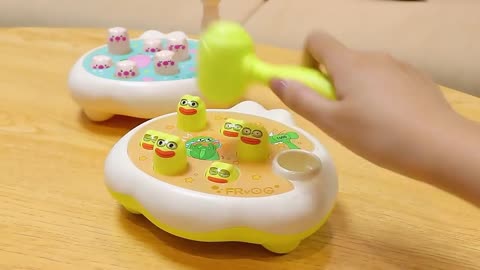 Duck/Frog/Pig Baby Toy Montessori Learning Game Educational Puzzle Gift