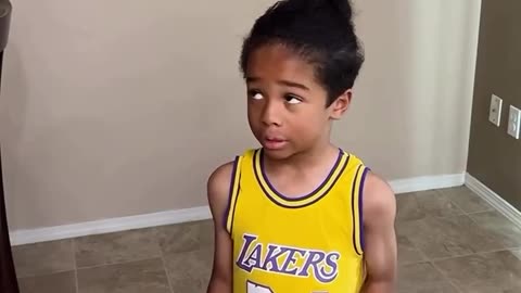 Little kid complains Jesus helped the Christian school win bball game HUMOR