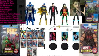 Review Of The McFarlane Toys DC Multiverse Bat Family Action Figure Multipack