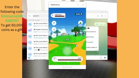 Mobiverse 🎮 🔥 🔥 Immerse yourself in a groundbreaking Metaverse experience on Telegram's MiniApp